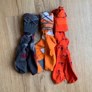 Colorful Patterned Men's Socks Set